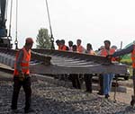 کار ساخت خط آهن لاجورد در داخل افغانستان تا يک هفتۀ ديگر آغاز می شود